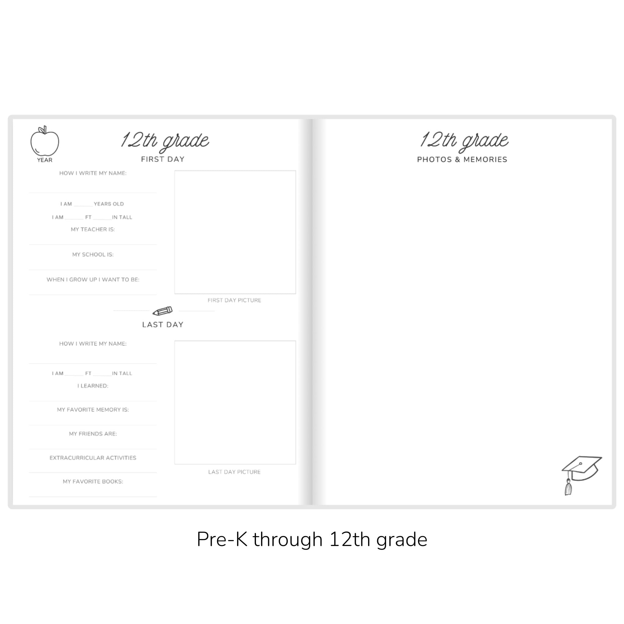 ABC School Memory Journal