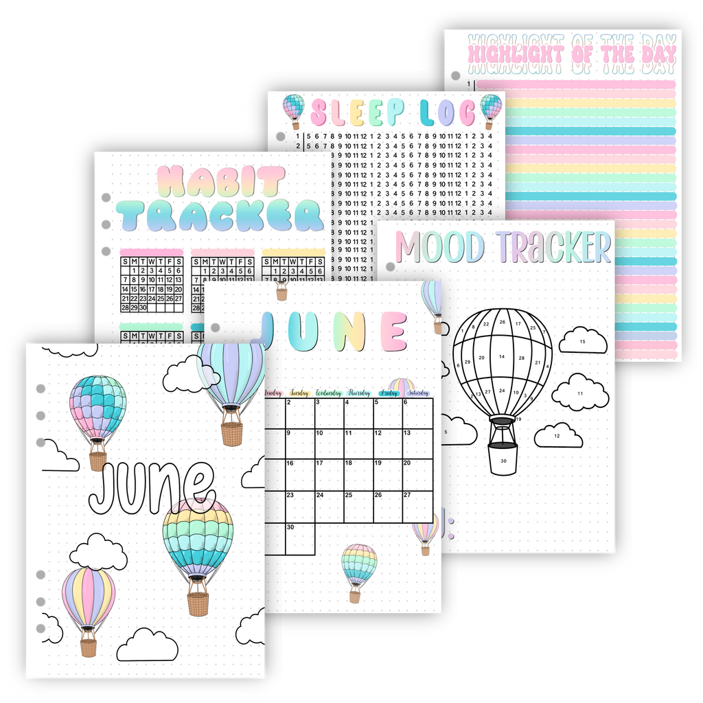 2026 Monthly Page Sets